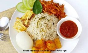 Resep Nasi Daun Jeruk Rice Cooker Anti Gagal