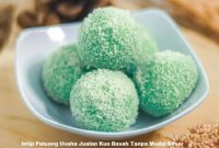 Intip Peluang Usaha Jualan Kue Basah Tanpa Modal Besar